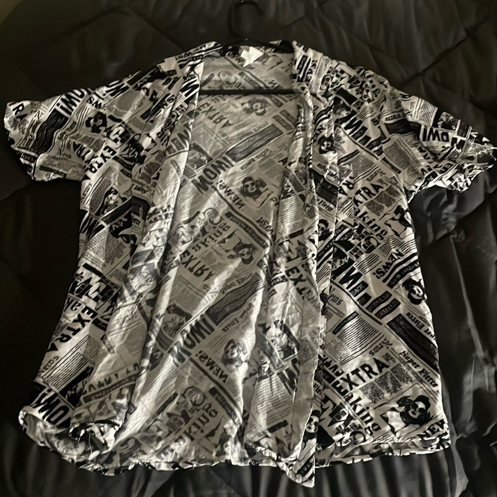 Self Esteem Clothing|Extra Newspaper Print